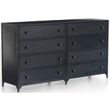 Belmont 8 Drawer Dresser, Black-Furniture - Storage-High Fashion Home