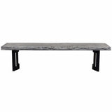 Bent Bench, Light Grey