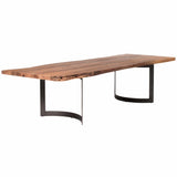 Bent Dining Table, Brown