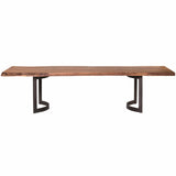 Bent Dining Table, Brown