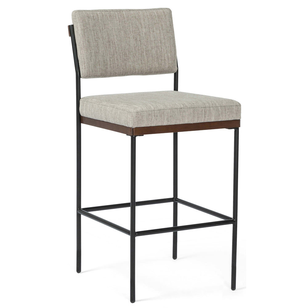 Benton Bar & Counter Stool, Savile Flannel