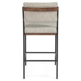 Benton Bar & Counter Stool, Savile Flannel