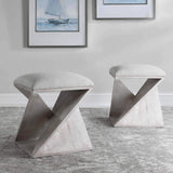 Benue Ottoman-Furniture - Chairs-High Fashion Home