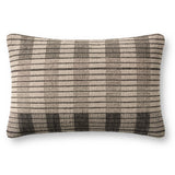 Bernadino Pillow, Ivory/Black