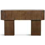 Blanco Console Table, Warm Umber