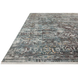 Bonney BNY-05, Slate/Teal-Rugs1-High Fashion Home