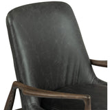 Braden Leather Arm Chair, Durango Smoke