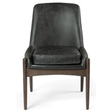 Braden Leather Dining Chair, Durango Smoke, Set of 2