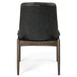 Braden Leather Side Chair, Durango Smoke