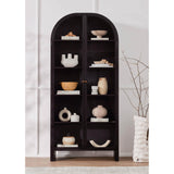 Breya Cabinet, Black-Furniture - Storage-High Fashion Home