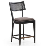 Britt Counter Stool, Savile Charcoal