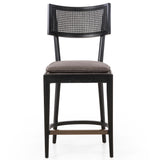 Britt Counter Stool, Savile Charcoal