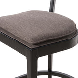 Britt Counter Stool, Savile Charcoal