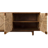 Brook 4 Door Sideboard, Teak-Furniture - Storage-High Fashion Home