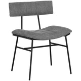 Buca Side Chair, Belfast Koala Grey-Furniture - Dining-High Fashion Home