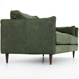 Reese Leather Sofa, Eden Sage-Furniture - Sofas-High Fashion Home