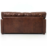 Larkin 72" Leather Sofa, Cigar-Furniture - Sofas-High Fashion Home