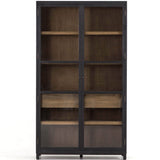 Millie Cabinet, Drifted Matte Black-Furniture - Storage-High Fashion Home