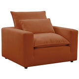 Cali Chair, Rust-Furniture - Chairs-High Fashion Home