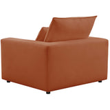 Cali Chair, Rust-Furniture - Chairs-High Fashion Home