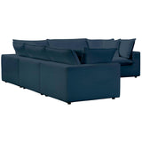 Cali Modular L-Sectional, Navy-Furniture - Sofas-High Fashion Home