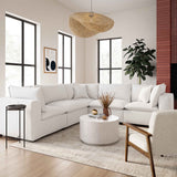 Cali Modular L-Sectional, Pearl-Furniture - Sofas-High Fashion Home