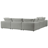 Cali Modular L-Sectional, Slate-Furniture - Chairs-High Fashion Home