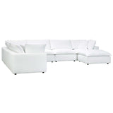 Cali Modular Large Chaise Sectional, Pearl-Furniture - Sofas-High Fashion Home