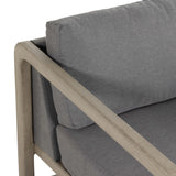 Callan Outdoor Sofa, Charcoal-Furniture - Sofas-High Fashion Home