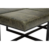 Calvin Bench, Forest Green-Furniture - Chairs-High Fashion Home