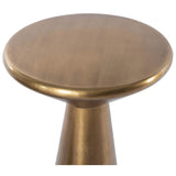 Cameron Accent Table, Ombre Antique Brass, Set of 2