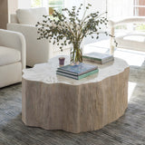 Camilla Fossilized Clam Coffee Table