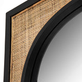 Candon Floor Mirror, Black Ebony