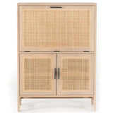 Caprice Bar Cabinet, Natural-Furniture - Storage-High Fashion Home