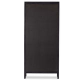 Caprice Tall Cabinet, Black Wash Mango