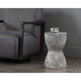 Cara End Table Grey-Furniture - Accent Tables-High Fashion Home