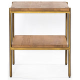 Carlisle End Table - Furniture - Accent Tables - High Fashion Home