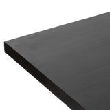 Clarita Dining Table, Black-Furniture - Dining-High Fashion Home