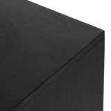 Clarita Media Console, Black-Furniture - Accent Tables-High Fashion Home