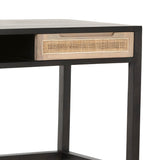 Clarita Modular Desk, Black-Furniture - Office-High Fashion Home