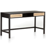 Clarita Modular Desk, Black-Furniture - Office-High Fashion Home