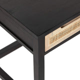 Clarita Modular Desk, Black-Furniture - Office-High Fashion Home