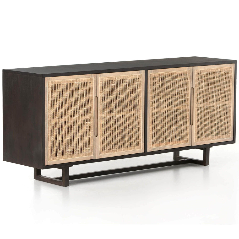 Clarita Sideboard, Black-Furniture - Storage-High Fashion Home