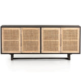 Clarita Sideboard, Black-Furniture - Storage-High Fashion Home