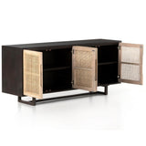 Clarita Sideboard, Black-Furniture - Storage-High Fashion Home