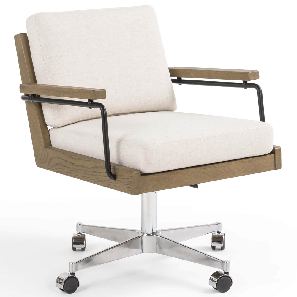 Clifford Desk Chair, Savile Flax-Furniture - Office-High Fashion Home