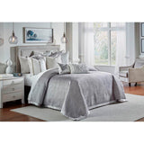 Cloud 9 Amani Coverlet Set, Grey - Accessories - High Fashion Home