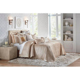 Cloud 9 Amani Coverlet Set, Light Gold - Accessories - High Fashion Home