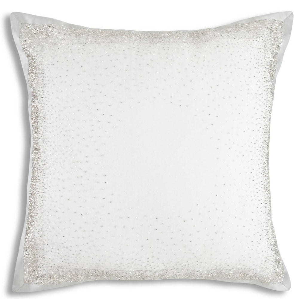 Cloud 9 Celestia Euro Sham, Ivory - Accessories - High Fashion Home