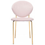 Clyde Dining Chair, Pink-Furniture - Dining-High Fashion Home